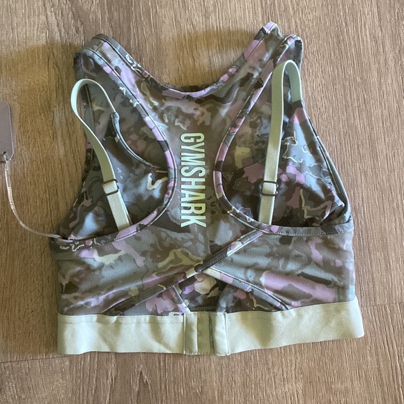 Gymshark Mesh Layer Sports Bra XS NWT - Picture 2 of 3